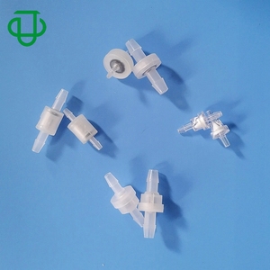 Ball Check Valve JU Factory Supply 1/8 3.2mm Hose Barb Plastic 1 Way Spring Ball Check Valve