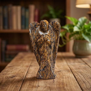 Statue d'anges en cristal indien Cambyart, prix de gros imbattable, mascotte Feng Shui de haute qualité, décoration gravée et sculptée - Product Image 3