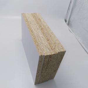 Ghana 18mmx1220x2440mm Hạng Nhất <span class=keywords><strong>Particleboard</strong></span> Ván Flakeboards Veneer Phải Đối Mặt/Melamine Phải Đối Mặt Hollow Particleboards 1 * 20GP - Product Image 2
