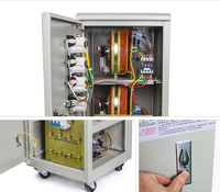 Régulateur automatique de tension et de courant Chint 380V AVR 9KVA TNS1 de haute qualité 50Hz triphasé avec cuivre de haute qualité 9KVA