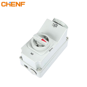 Chenf ổ cắm với thiết bị chuyển mạch cơ khí điện Interlock không thấm nước IP67 IP44 công nghiệp điện 6H 9H 2P + E 16A 32A 63A nam cắm - Product Image 3