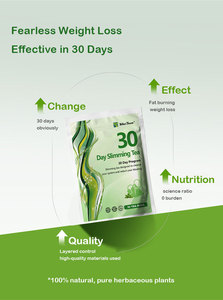 Thé Détox Minceur Naturel 30 Jours en Gros, Marque Privée, Usine OEM, Brûleur de Graisse Bio à Base de Plantes <span class=keywords><strong>pour</strong></span> Ventre Plat - Product Image 3