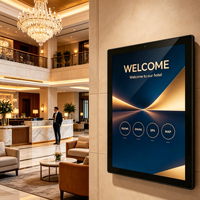 Vente flash : Écran interactif pour hall d'hôtel 32 pouces Full HD 1080P, mural, WiFi, écran tactile Android, signalisation numérique OEM ODM