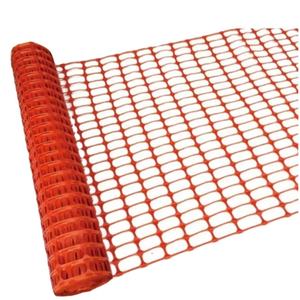 Malla de Plástico HDPE 100% Virgen Naranja para Construcción, Seguridad, Andamios, Escombros - Product Image 4