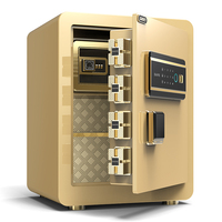 Coffre-fort de pistolet d'empreintes digitales pour clé d'argent hôtel maison coffre-fort intelligent numérique bureau grand coffre-fort de bijoux