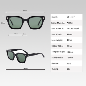 Chất lượng cao Vogue sang trọng Kính mắt Acetate quang Khung kính đọc sách chống ánh sáng màu xanh kính cho nam giớ<span class=keywords><strong>i</strong></span> phụ nữ OEM ODM Logo - Product Image 4