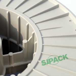 แกนม้วนสายไฟพลาสติก PPS ทนทาน CH (สีดำ/ขาว รุ่น 270) รูปทรงโอริง สำหรับจัดการสายเคเบิลอย่างเป็นระเบียบในงานเภสัชกรรม - Product Image 2