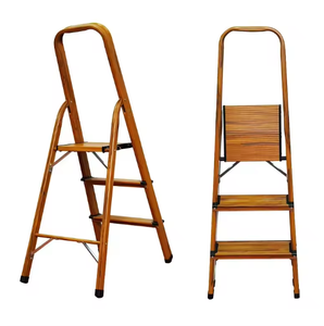 <span class=keywords><strong>Escalera</strong></span> <span class=keywords><strong>DE</strong></span> INTERIOR <span class=keywords><strong>DE</strong></span> ALUMINIO Plegable ligera <span class=keywords><strong>de</strong></span> grano <span class=keywords><strong>de</strong></span> <span class=keywords><strong>madera</strong></span> EN 6/7 personalizada <span class=keywords><strong>de</strong></span> fábrica 3/<span class=keywords><strong>4</strong></span>/5/131 escalones diseño plegable moderno - Product Image 3