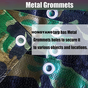 Orta görev gerçek kapak hava dayanıklı tüm amaçlı polietilen <span class=keywords><strong>Camo</strong></span> Tarp kamp çadır branda - Product Image 4