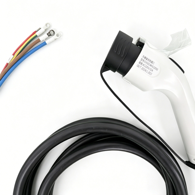 Factory Supply GB/T EV Charging Cable 16A 32A Single Three Phase Electric Vehicle Fast Charging Connector Cable