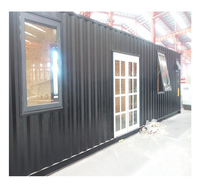 Expédition de maisons conteneurs en acier préfabriquées portables à 2 chambres, 40 pieds, pour usage en villa