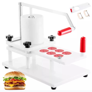 Machine à paner manuelle pour hamburgers, nuggets de poulet et pop-corn, à moteur, haute capacité - Product Image 1
