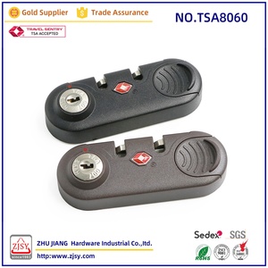 Serrure à fermeture éclair en plastique approuvée TSA8060 <span class=keywords><strong>TSA007</strong></span>, haute sécurité, pour valises de voyage et bagages à roulettes - Product Image 5