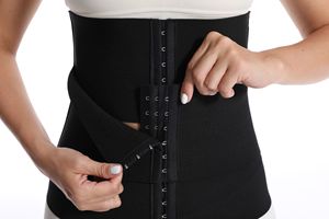 Women's Shaping Compression <strong>Waist</strong> Cinching Belt Fish Bone <strong>Binding</strong> for Postpartum Autumn Winter Abdominal Protection Firm XS-6XL - Product Image 6