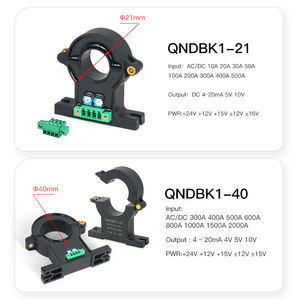 QNDBK2-24 AC 50A 100A 200A 250A 300A 400A / 4-20mA Geteilter Kernstromwandler Klemmstromwandler Stromsensor Transmitter - Product Image 5