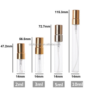 Rỗng rõ ràng Glass Spray Chai nước hoa bán buôn 3ml 5ml 10ml mini xách tay Nước hoa Atomizer - Product Image 6