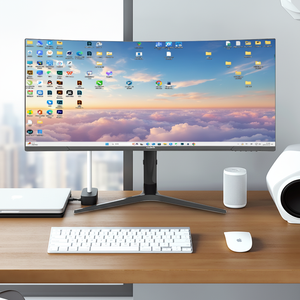 Moniteur de jeu <span class=keywords><strong>PC</strong></span> incurvé 34 pouces 144 Hz 4K IPS LED, moniteur incurvé 440 Hz 4K 32 pouces pour les joueurs - Product Image 1
