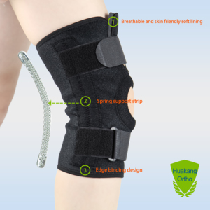 <span class=keywords><strong>Rodillera</strong></span> de Soporte Flexible con Resorte, Transpirable, <span class=keywords><strong>para</strong></span> Rótula, <span class=keywords><strong>para</strong></span> Deportes y Alivio del Dolor de Artritis - Product Image 1