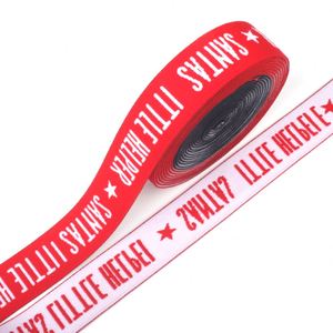 Cinta Elástica Jacquard de Poliéster Estable con Logotipo Personalizado, Elástico para Accesorios de Ropa, Cintura de Ropa Interior - Product Image 1