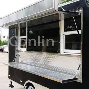 Remorque de rôtisserie de poulet entièrement équipée CONLIN, stand de nourriture en acier inoxydable personnalisé à vendre - Product Image 6