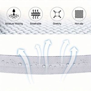 Banda Deportiva para el Cabello, Antideslizante, Elástica, para Yoga, Running y Fitness - Product Image 2