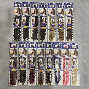 BELEZA 1X Cheveux à Tresser Vague d'Eau Classique, Tissage Crochet Grande Boucle Profonde, Paquet Original pour <span class=keywords><strong>Passion</strong></span> <span class=keywords><strong>Twist</strong></span> - Product Image 1