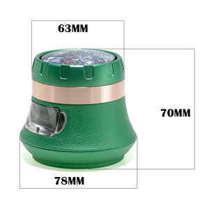 <span class=keywords><strong>Triturador</strong></span> de Cigarrillos de Aleación de Zinc en Forma de Jarrón de 63MM, 4 Capas, Tipo Cajón, Gran Capacidad, Multicolor, Venta al por Mayor 7943 China - Product Image 2