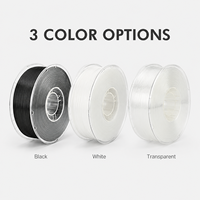 Filament en nylon PA6 résistant à l'usure, 1,75 mm, polyamide de précision, matériau d'impression 3D, bobine de 1 kg pour engrenages, robotique, FDM, FFF