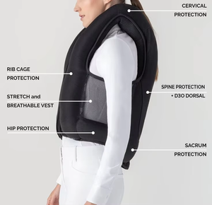 Novità Giacca Airbag Gonfiabile con Certificazione CE CRITT <span class=keywords><strong>Attrezzatura</strong></span> di Sicurezza per Equitazione - Product Image 2