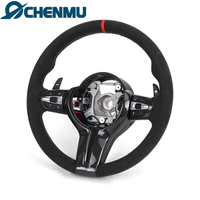 Volant sport personnalisé en faux daim et fibre de carbone pour BMW F10 F30 M2 F87 M3 F80 M4 F82 M5 F90 X5 M E70 E90 E92 F15