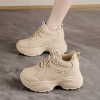 Chaussures décontractées polyvalentes à semelles épaisses, chaussures décontractées tendance pour l'extérieur, vente directe d'usine OEM, vente en gros