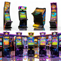 Machine de jeu avec écran incurvé 4K de 43 pouces, boîtier métallique, compatible TITO pour le marché vietnamien, centre de jeux d'arcade