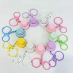 Nuevo Llavero Antiestrés con Luz, Forma Cuadrada y Redonda, Colgante de Botón, Llavero de Plástico, Llavero Colorido - Product Image 6