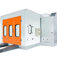 Assurance qualité Chauffage électrique Cabine de pulvérisation de peinture automobile Peinture en aérosol industrielle et four de cuisson Ventes directes d'usine