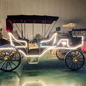 High Quality Cheap Sightseeing Horse Carriage Electric Wedding Travel Carriage Tourism Natural Carriage Special Transportation - Product Image 6