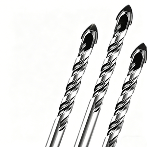 6pcs 3mm Straight HSS <b>Drill</b> <b>Bit</b> Set <b>Titanium</b> Plated Woodworking Tools Multi-Function Metal Grooving <b>Drill</b> <b>Bits</b> - Product Image 2