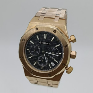 นาฬิกาโลโก้ SEILOCE อัตโนมัติขนาด 42 มม. สำหรับผู้ชาย นาฬิกาโครโนกราฟควอตซ์ VK63 สแตนเลสสตีล โลโก้แบบกำหนดเอง - Product Image 6