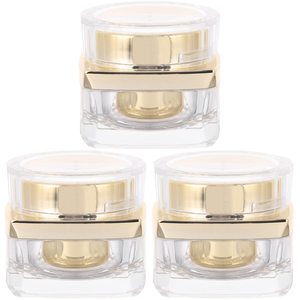 ตัวอย่างฟรี 5-50 กรัม 30/50/100 มล. บรรจุภัณฑ์พลาสติกอะคริลิคสีดำสีขาวคุณภาพสูงสำหรับเซรั่มบำรุงผิว โลชั่น ครีมทาหน้า เครื่องสำอาง - Product Image 1