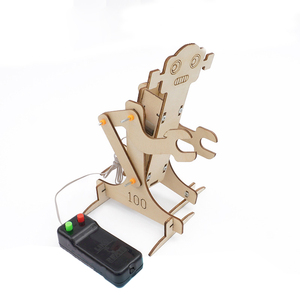 Nieuwe Educatieve Hout Puzzel Set Dinosaurus Diy Assembleren Speelgoed Kits Voor Kinderen 4 + - Product Image 5