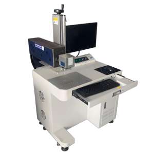 A máquina industrial nova da marcação do laser do CO2 com sensor de feixe 8000 mm/s integrou o armário de alta velocidade para materiais da variedade - Product Image 3