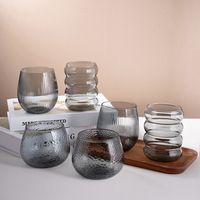 Gobelet en verre borosilicate premium de 400 ml avec base en acier inoxydable 316 et paille réutilisable pour boissons froides