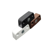 Connecteur de quincaillerie trapezoïdal en alliage de zinc pour armoire, trois-en-un - Moderne, simple, durable, installation facile