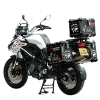 Boîtes latérales en aluminium 36L/38L pour Honda Boîte de chargement latérale universelle pour Nmax Motorcycle Storage Suit Case