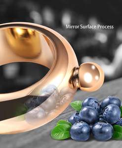 Gourde de poche personnalisable avec logo, en acier inoxydable 304, 3,5 oz, pour whisky et alcool, idéale comme cadeau - Product Image 4