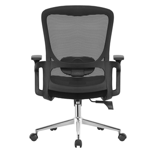 Articoli Gratuiti con Spedizione Gratuita: Sedia da <span class=keywords><strong>Ufficio</strong></span> Girevole Moderna in Rete con Base in Metallo Cromato - Product Image 3