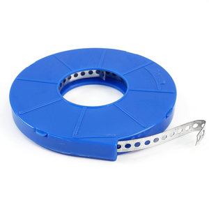 Banda de fijación de acero galvanizado de plástico azul autoblocante Fleje autoperforado ecológico - Product Image 3