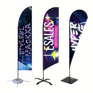 Kit de Publicidad Personalizado para Interiores y Exteriores, Banderas Pop Pride, Banderas de Playa, Banderas en Forma de Lágrima - Product Image 1