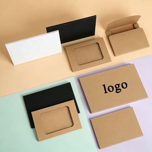 Factory Direct Customizable Free Design Recycled Kraft <b>Paper</b> Window Box Minimalist Ideal for Handmade Craft Packaging - Product Image 2