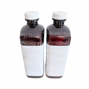 Bouteilles de médicaments en PET Wockhardt de 16 oz (473 ml), stock rapide, ambre pour rouge, couleur personnalisée, bouchon CRC, code QR scannable, sceau, sérigraphie - Product Image 5