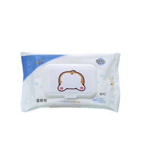 Papier toilette humide jetable Qian Hui, 80 pièces, nettoyage doux pour usage familial - Product Image 2